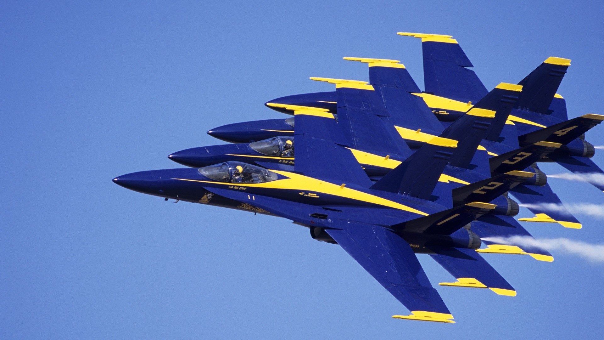 Navy Lockheed Blue Angels Jet Aircraft Wallpaper