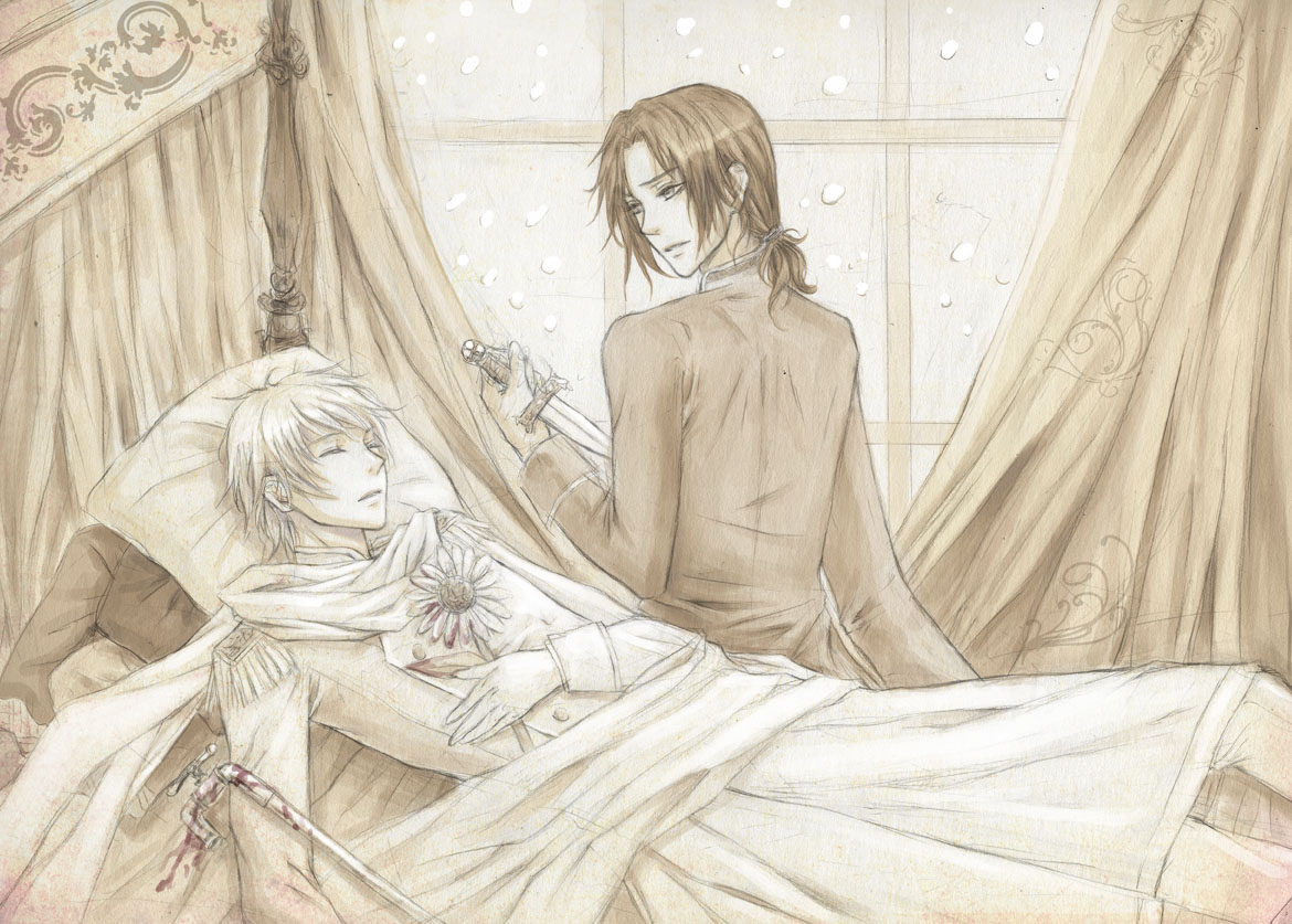 Hetalia Russia and Lithuania by Yue Iceseal on