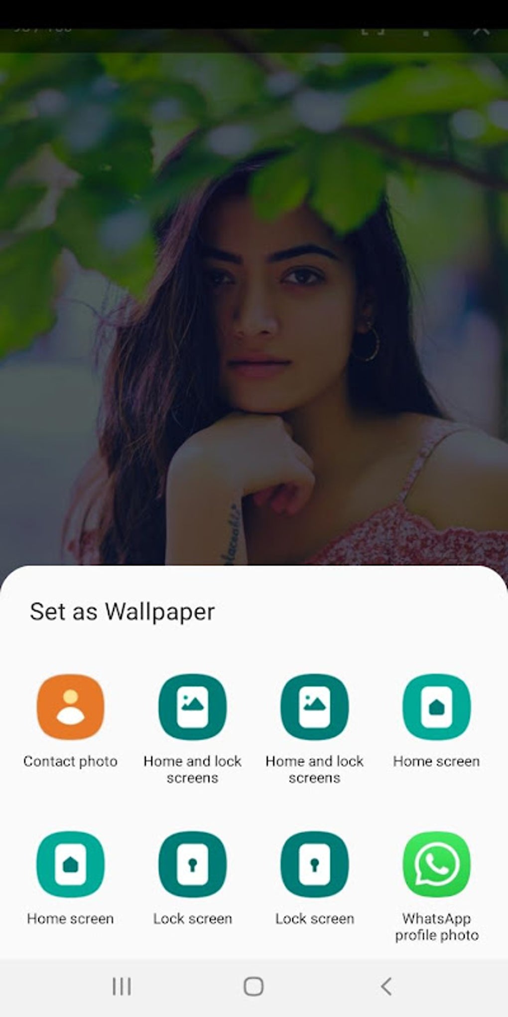 Rashmika Mandanna Full HD Wallpaper Apk Android