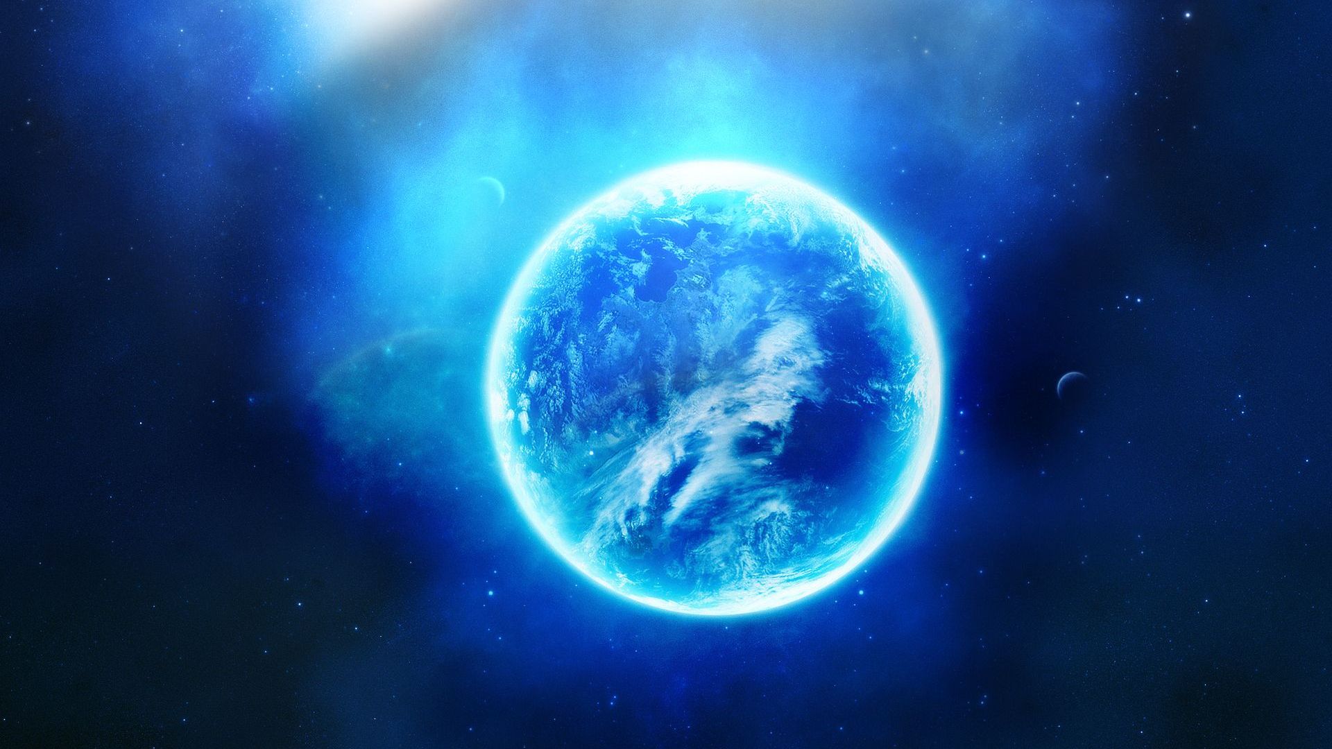 Earth Wallpaper 4K Cosmos Stars Blue Space 2480