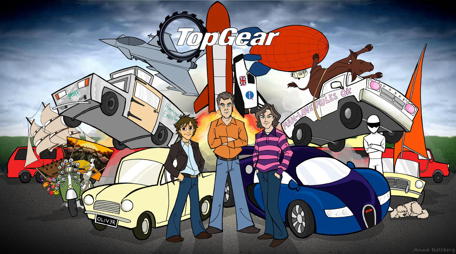 New Top Gear HD Wallpaper Background