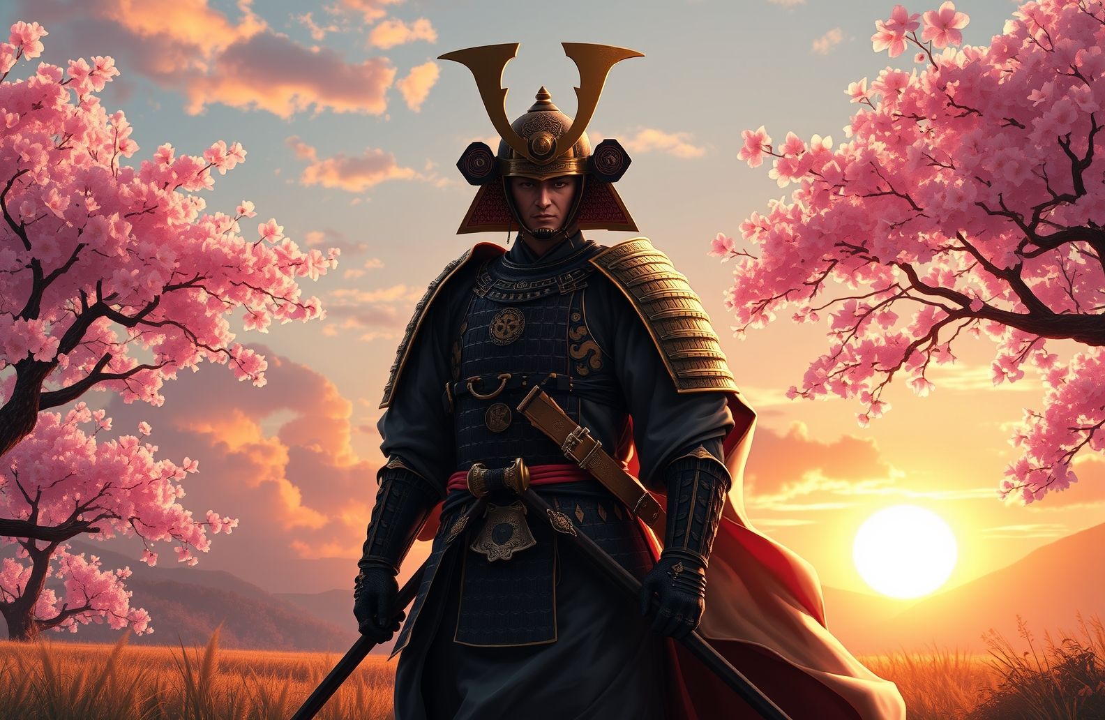 Samurai Art Wallpaper