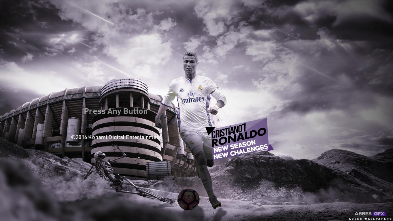 Pes Cristiano Ronaldo Real Madrid Startingscreen By
