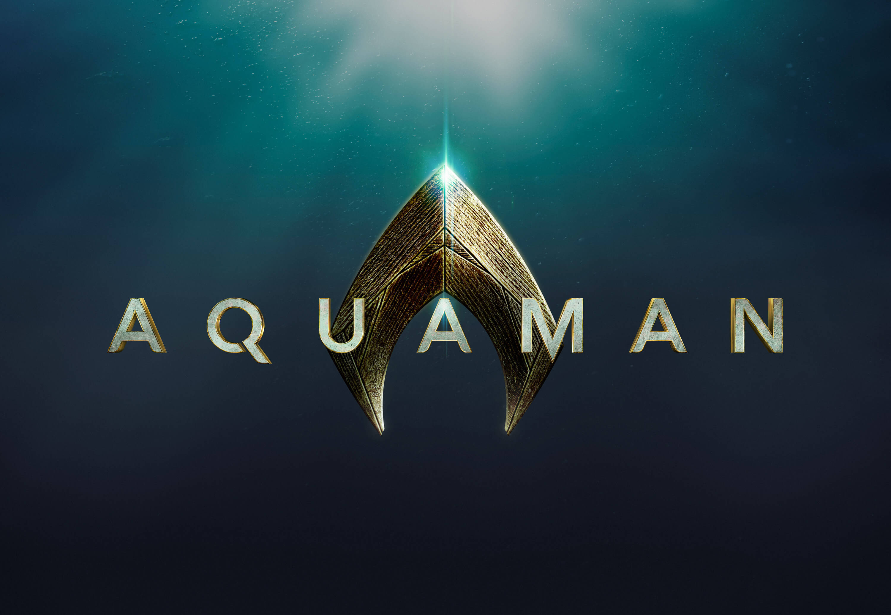 Aquaman Logo Wallpaper Background