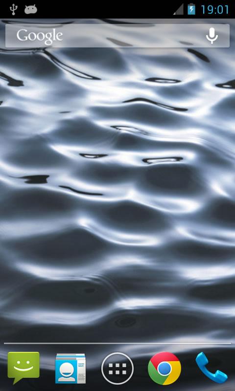 Description Water Drop Live Wallpaper Simulates Ripple Effect