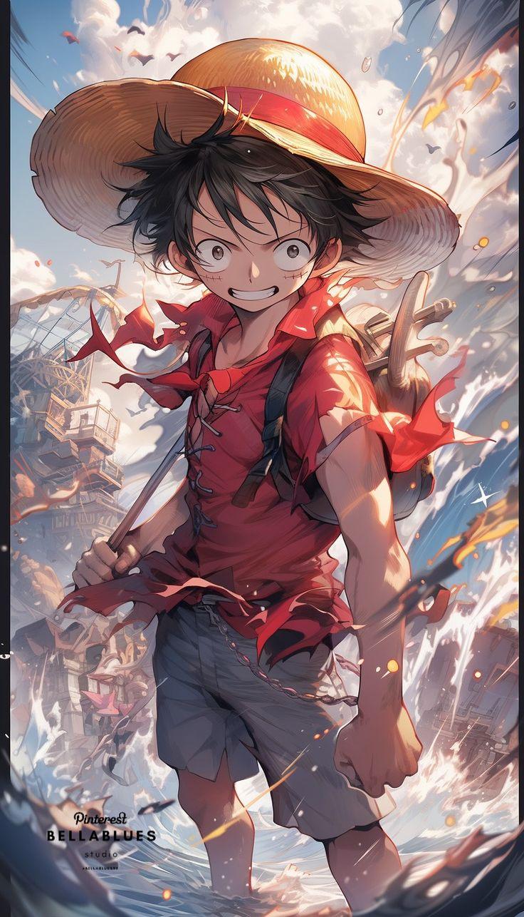 Monkey D Luffy The Fearless Captain Of One Piece In
