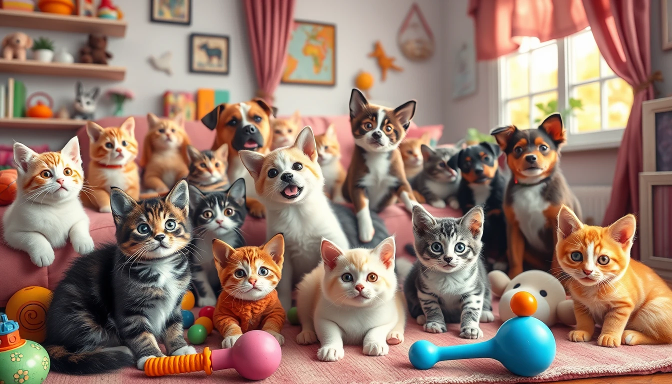 Cat And Dogs Wallpaper