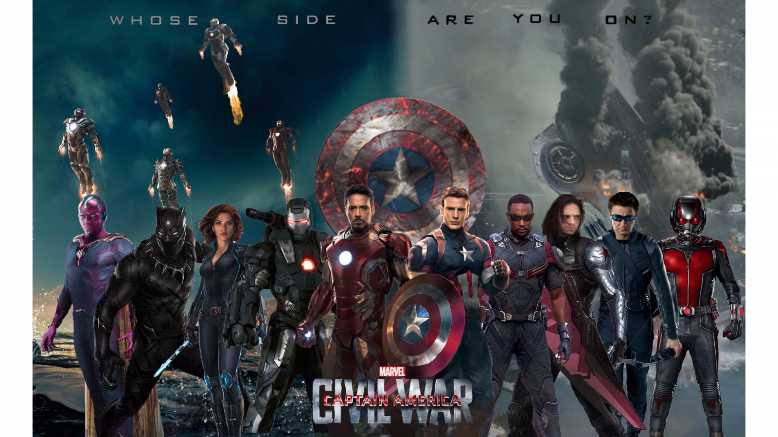 Captain America Civil War 4k Wallpaper