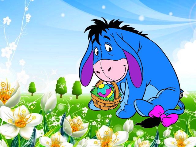 Disney Easter Eeyore Wallpaper For With On