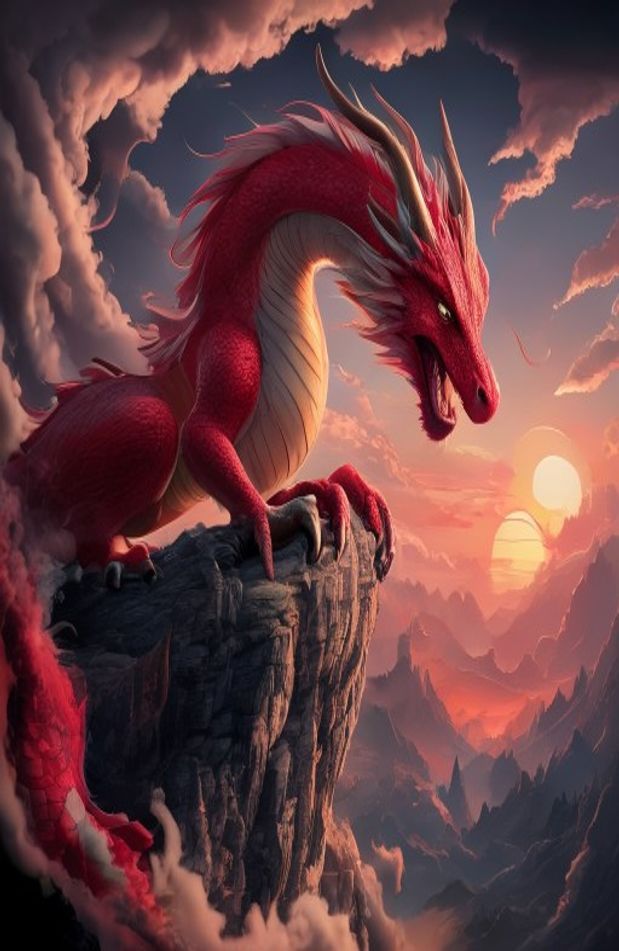 Red Dragon Gaming Wallpaper