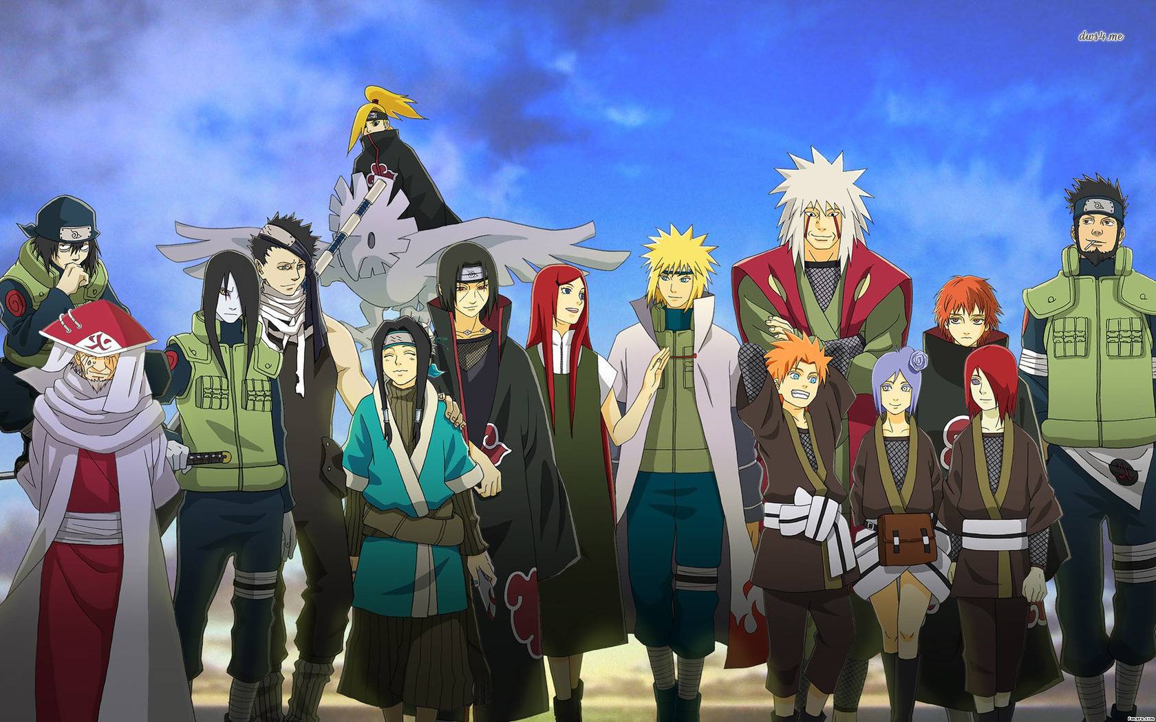 Naruto Shippuden Characters Wallpaper