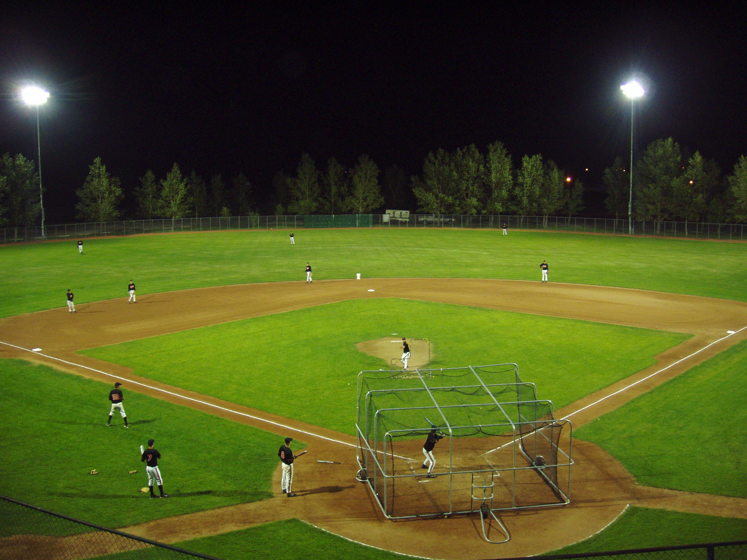 Baseball Field Background