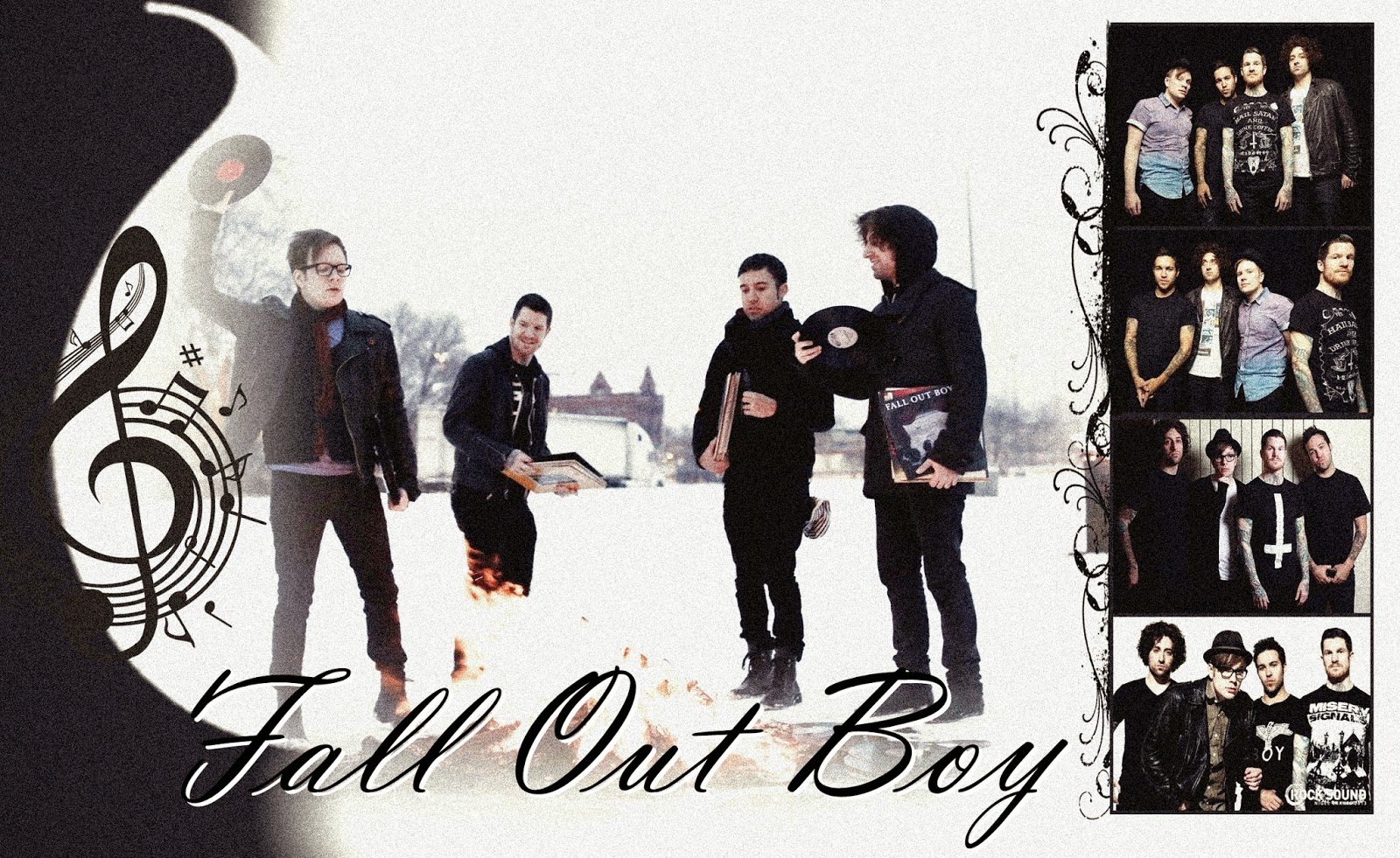 Fall Out Boy Wallpaper Galleryhip The Hippest