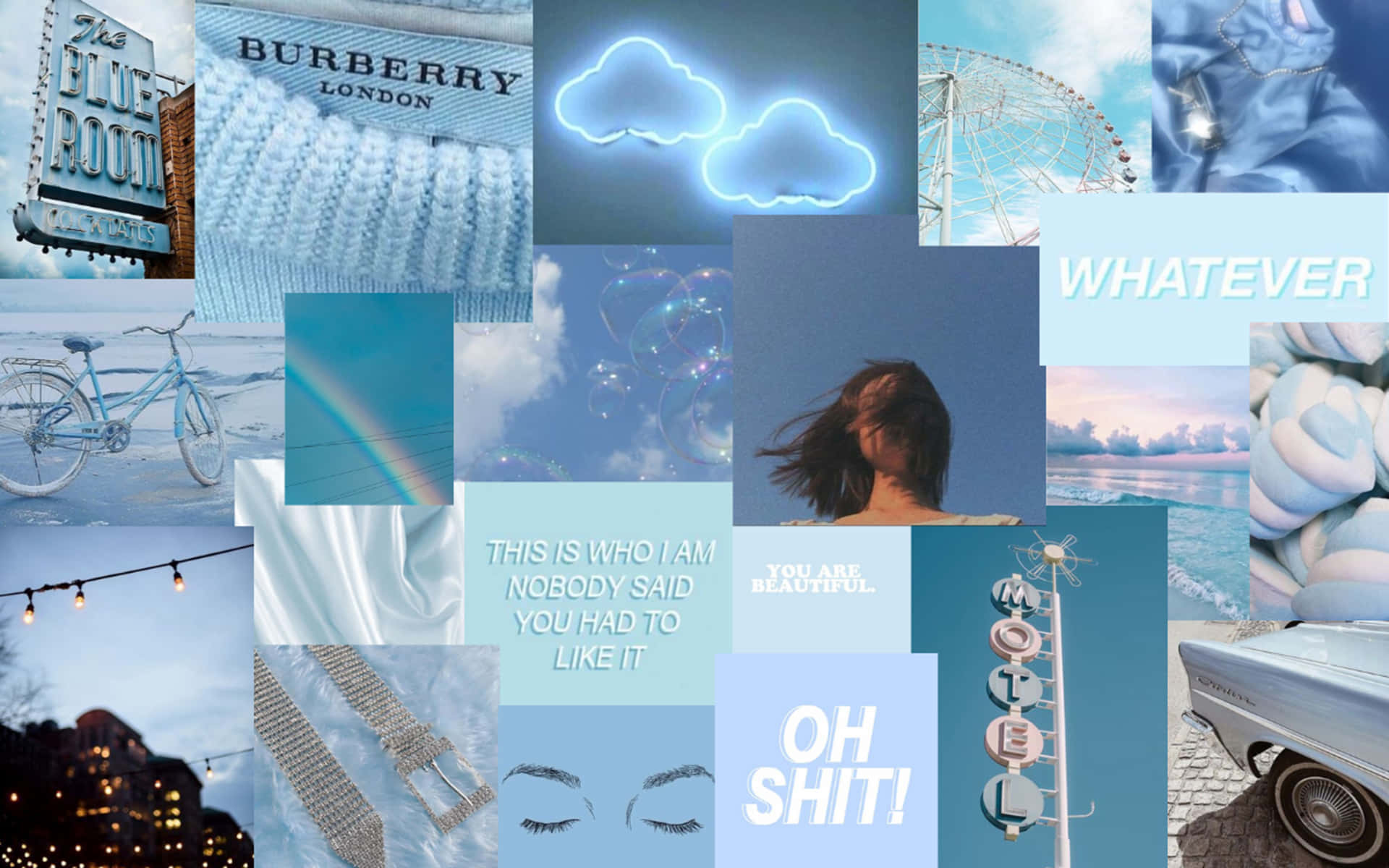 Light Blue Background Wallpaper