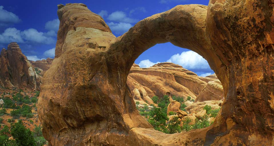 Arches National Park Double Arch In