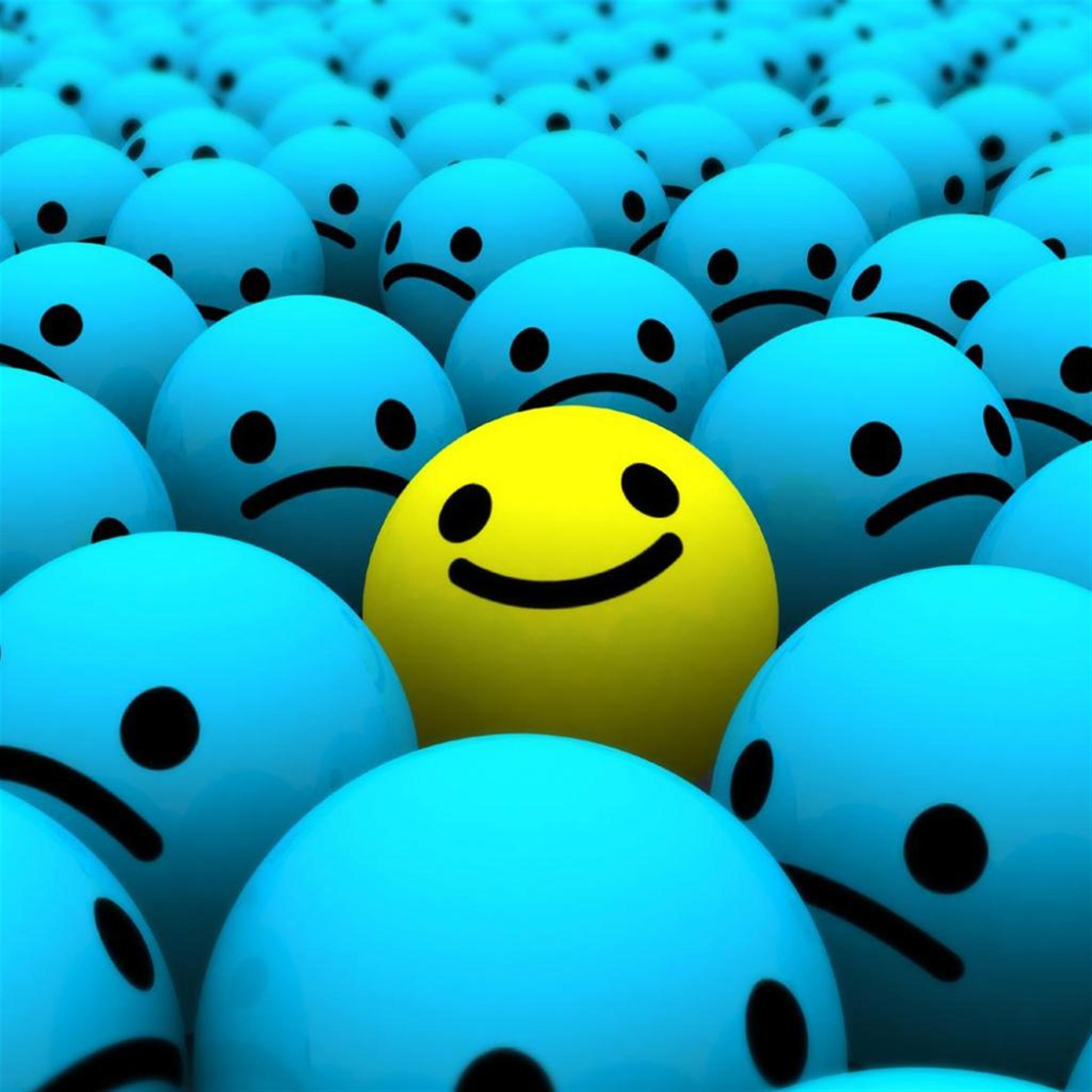 Smiley iPad Air Wallpaper Retina And Background