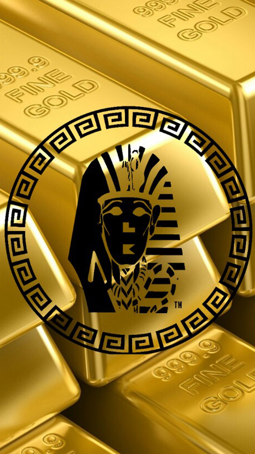 Gold Last Kings Logo Wallpaper Top