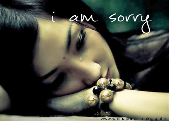 Am Sorry Wallpaper Image