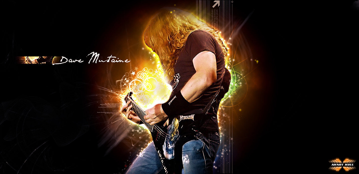 Dave Mustaine By Aknotk