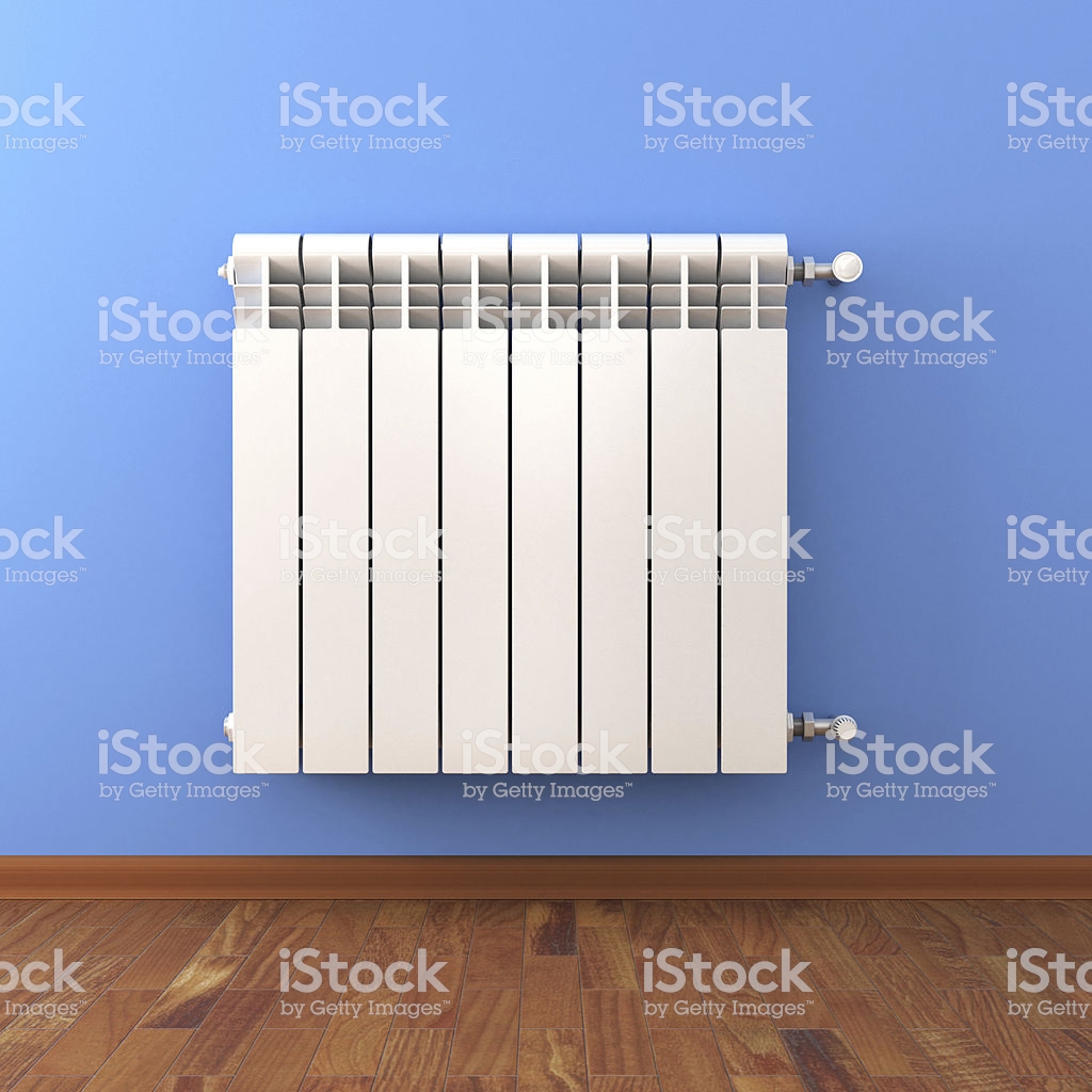 Free download Heating Radiator Against The Background Of The Room Stock