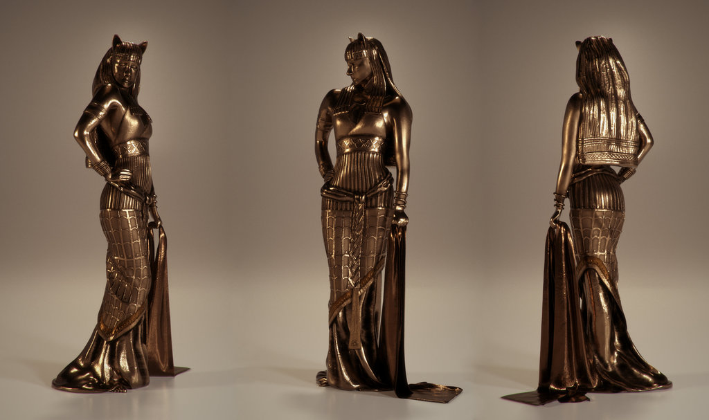 Bastet Egyptian Goddess Of Protection By Piitas