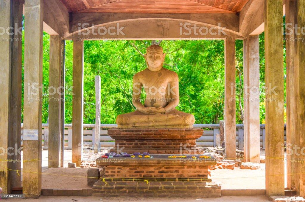 Samadhi Statue Stock Photo   Download Image Now   Anuradhapura