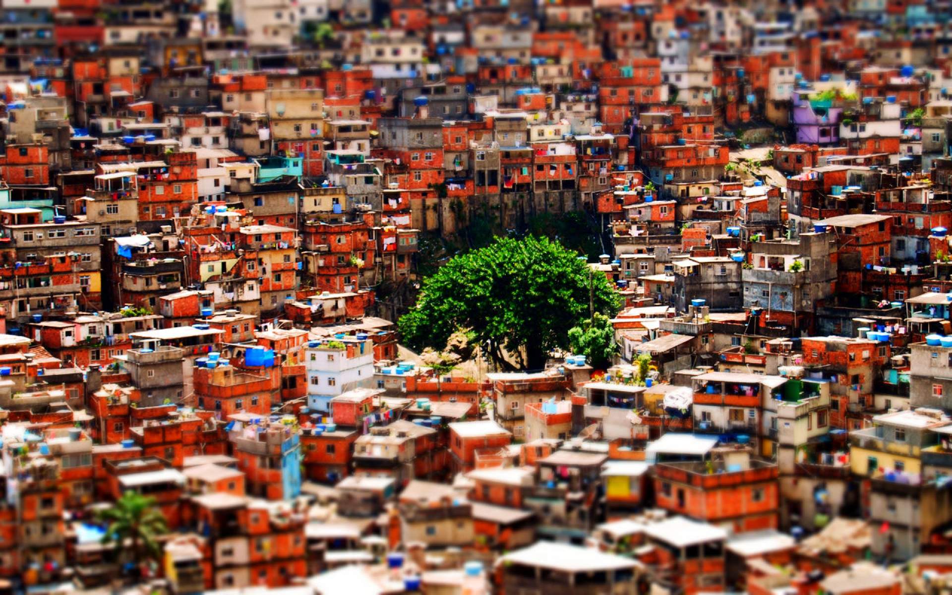 Rocinha Favela Brazil Wallpaper HD For Desktop In High Quality