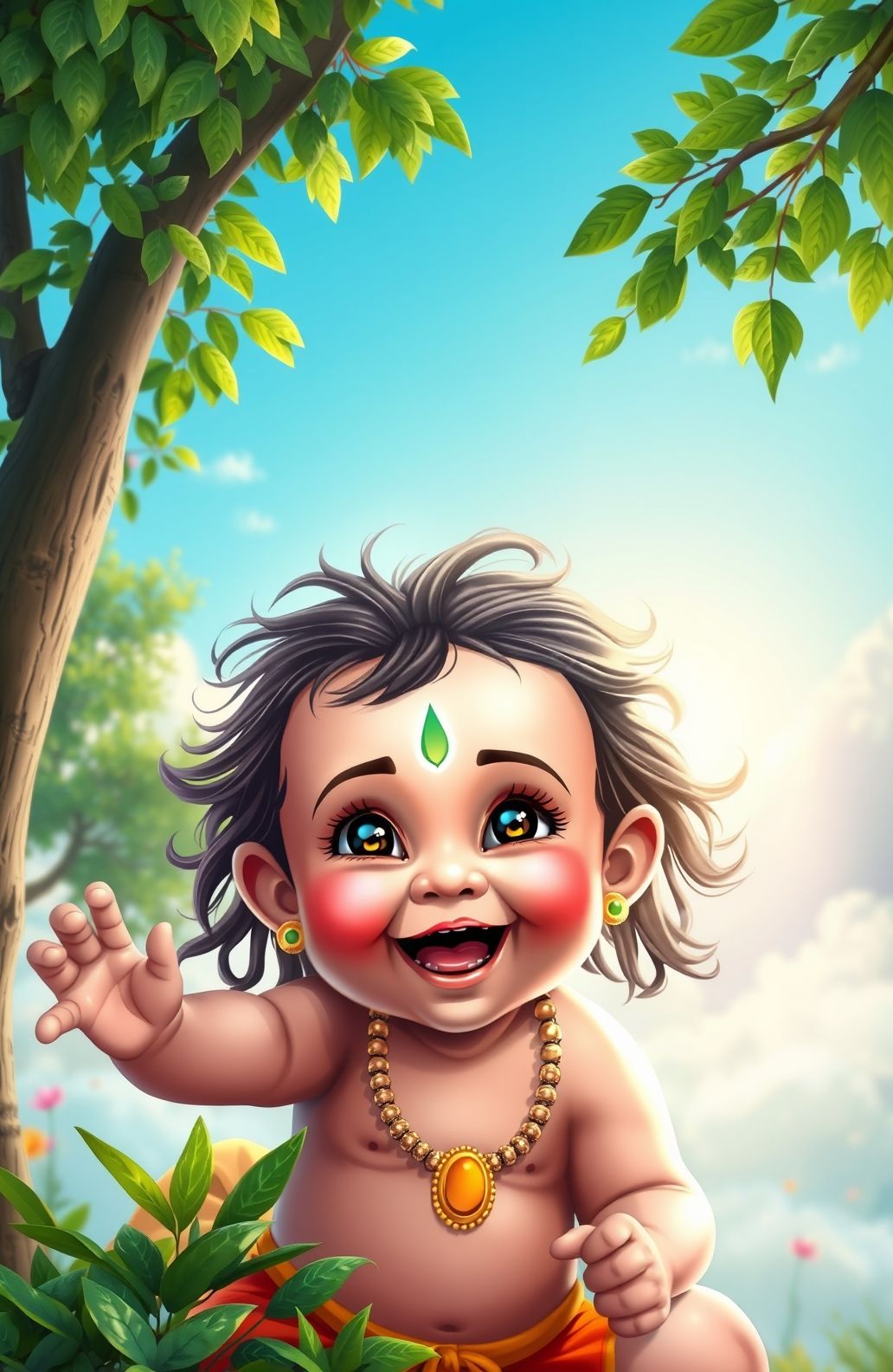 Baby Hanuman Wallpaper