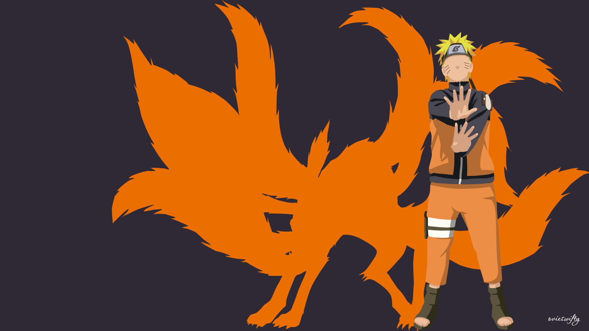 Nine Tailed Fox Wallpaper