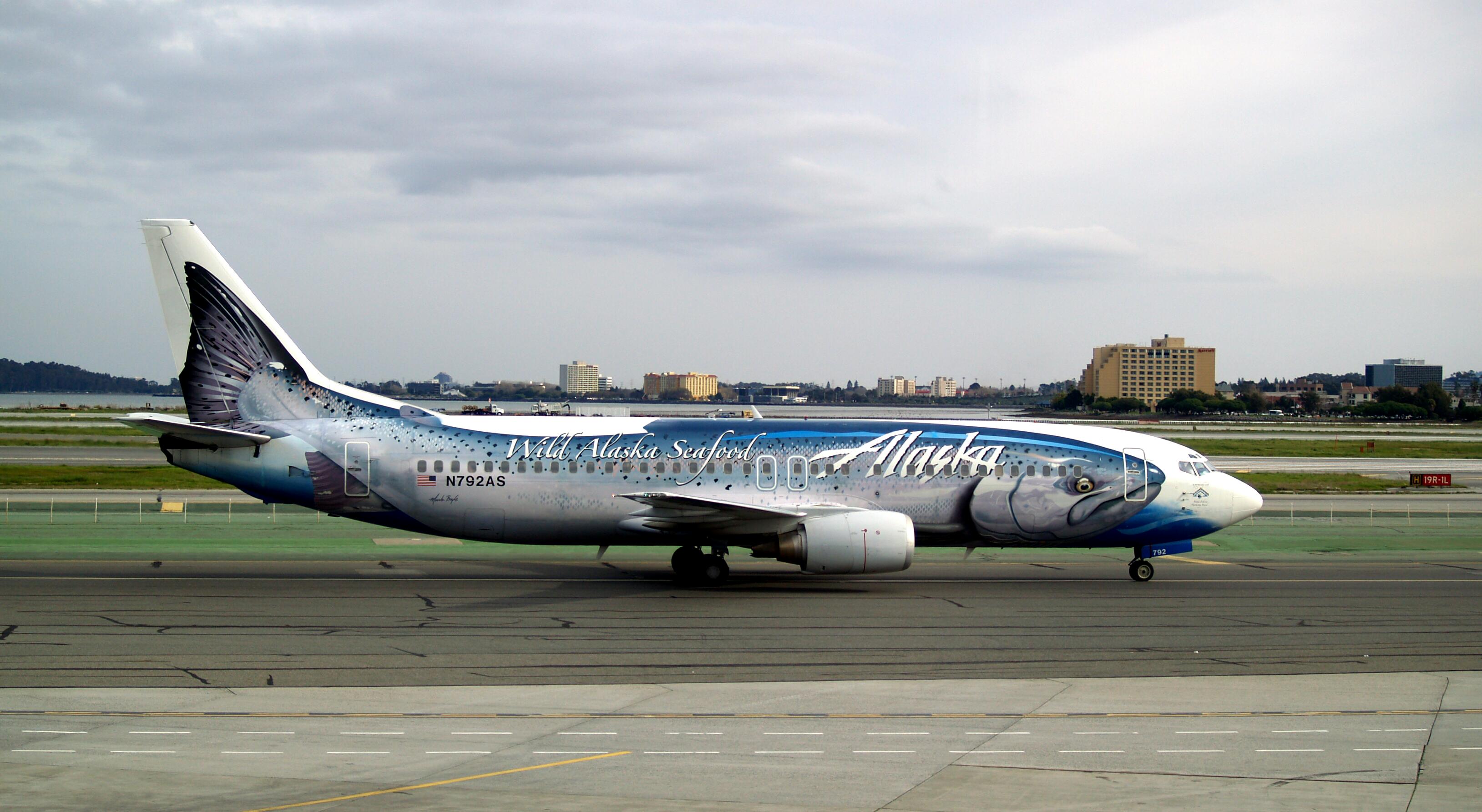 Boeing Alaska Airlines Wallpaper