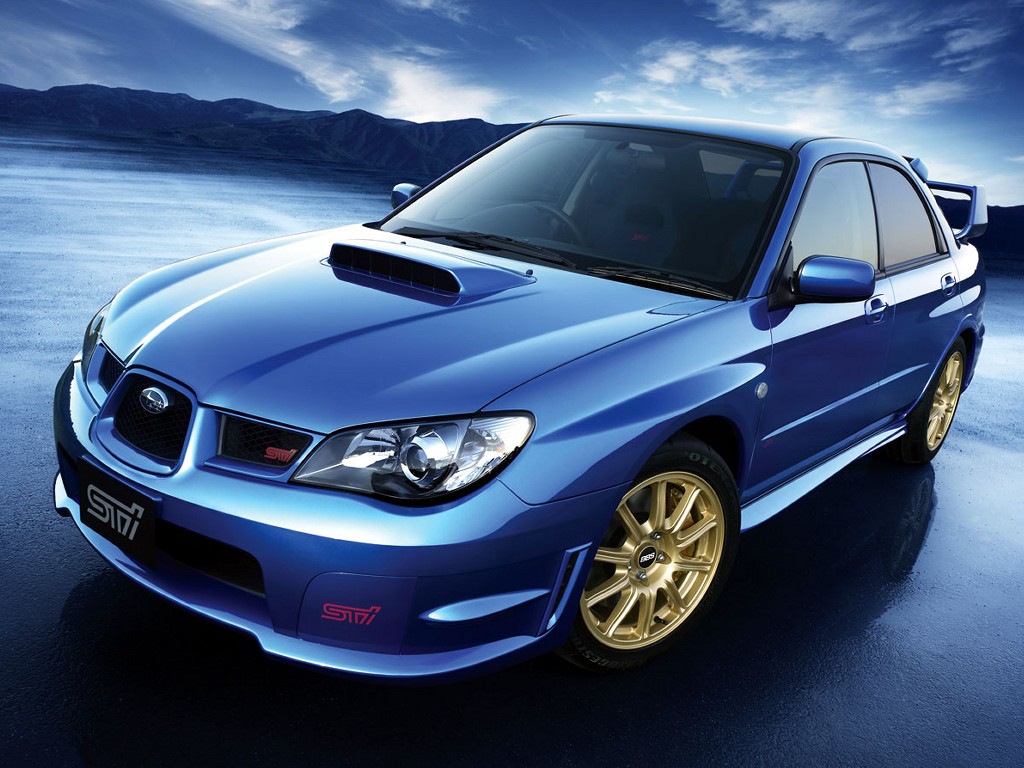 Subaru Impreza Gt Bleu