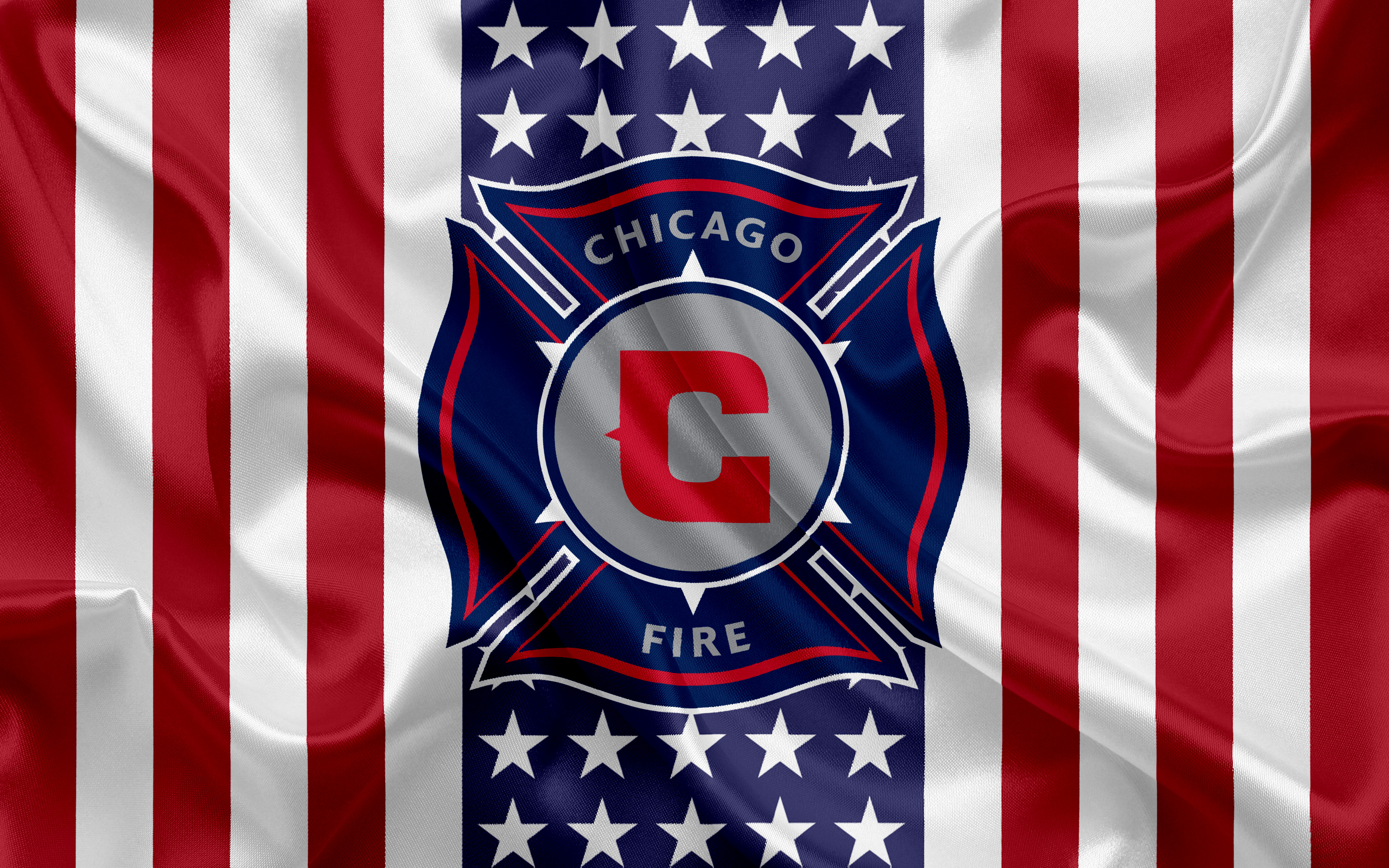 Chicago Fire Soccer Club 4k Ultra HD Wallpaper Background Image