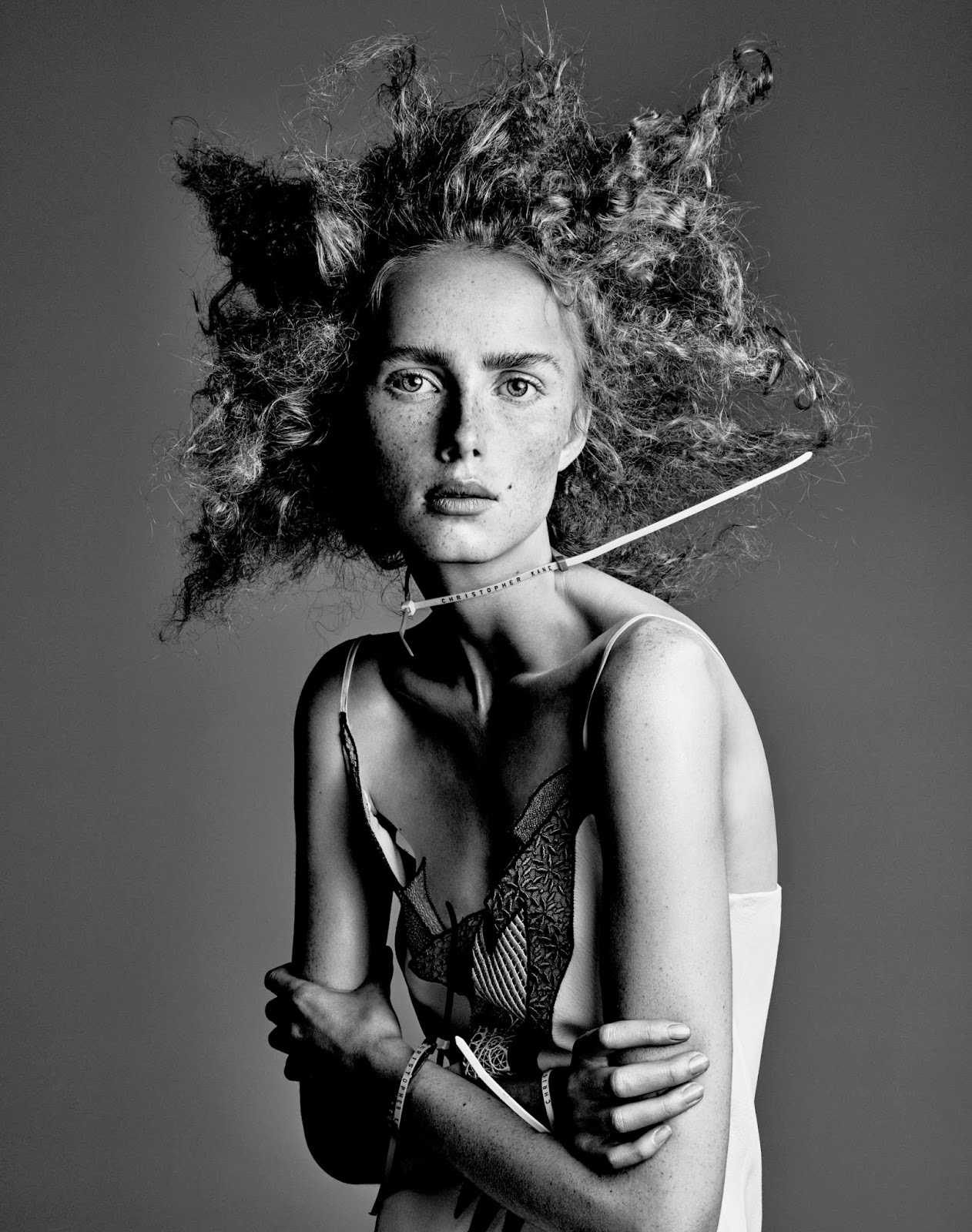 Rianne Van Rompaey In Inter Magazine December By Patrick