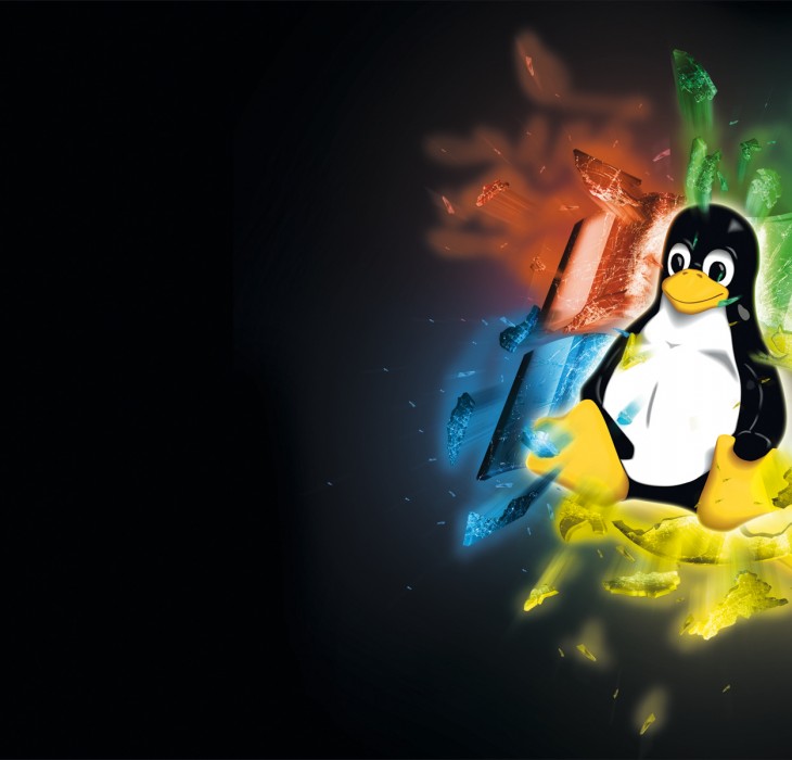 Artistic Ubuntu Linux Wallpaper