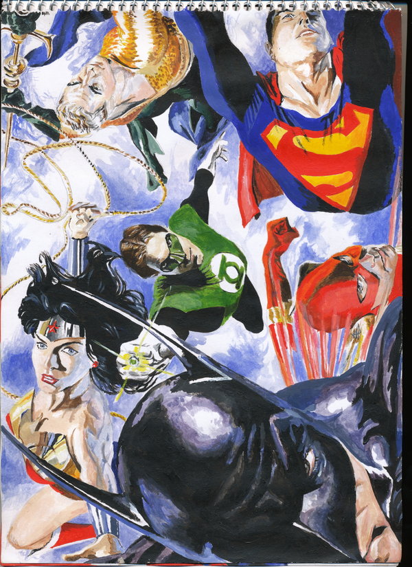 Alex Ross Justice League By Ring88
