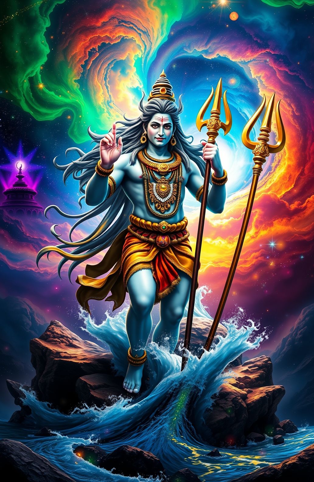 3d Shiva Wallpaper