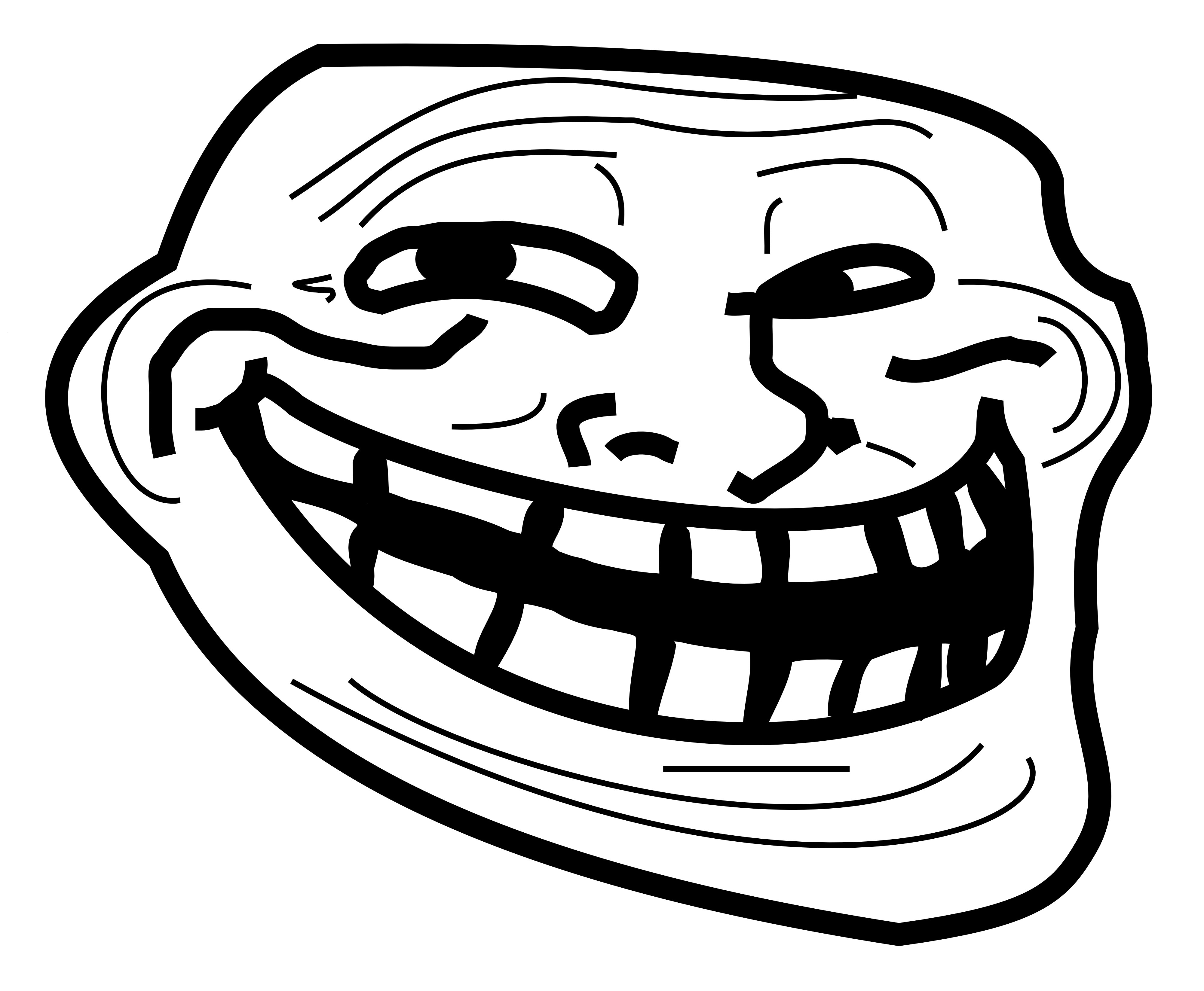 Free Download Related Troll Face No Background Trollface Png