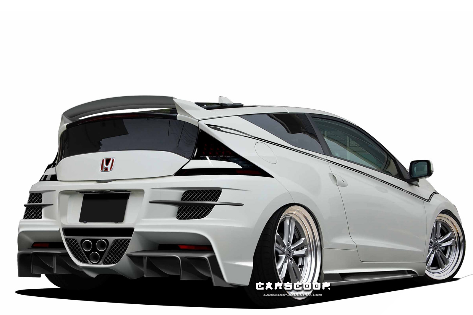 White Honda Crz HD Wallpaper My Site