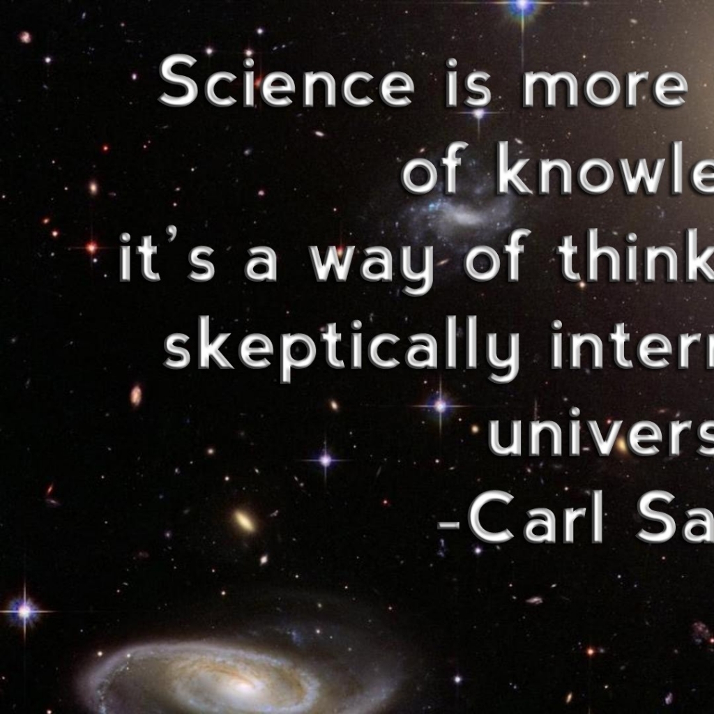 Carl Sagan Knowledge Skepticism Wallpaper