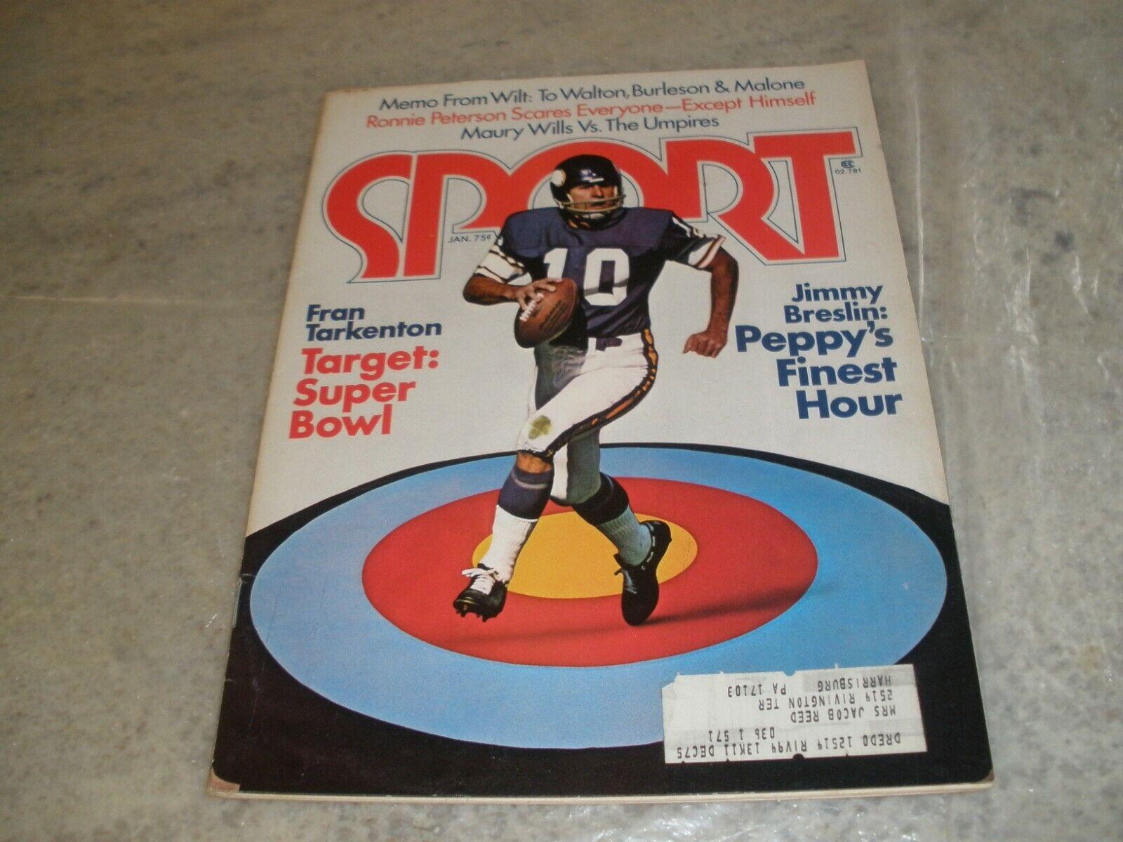 Free download VINTAGE SPORT MAGAZINE FRAN TARKENTON JANUARY 1975 eBay