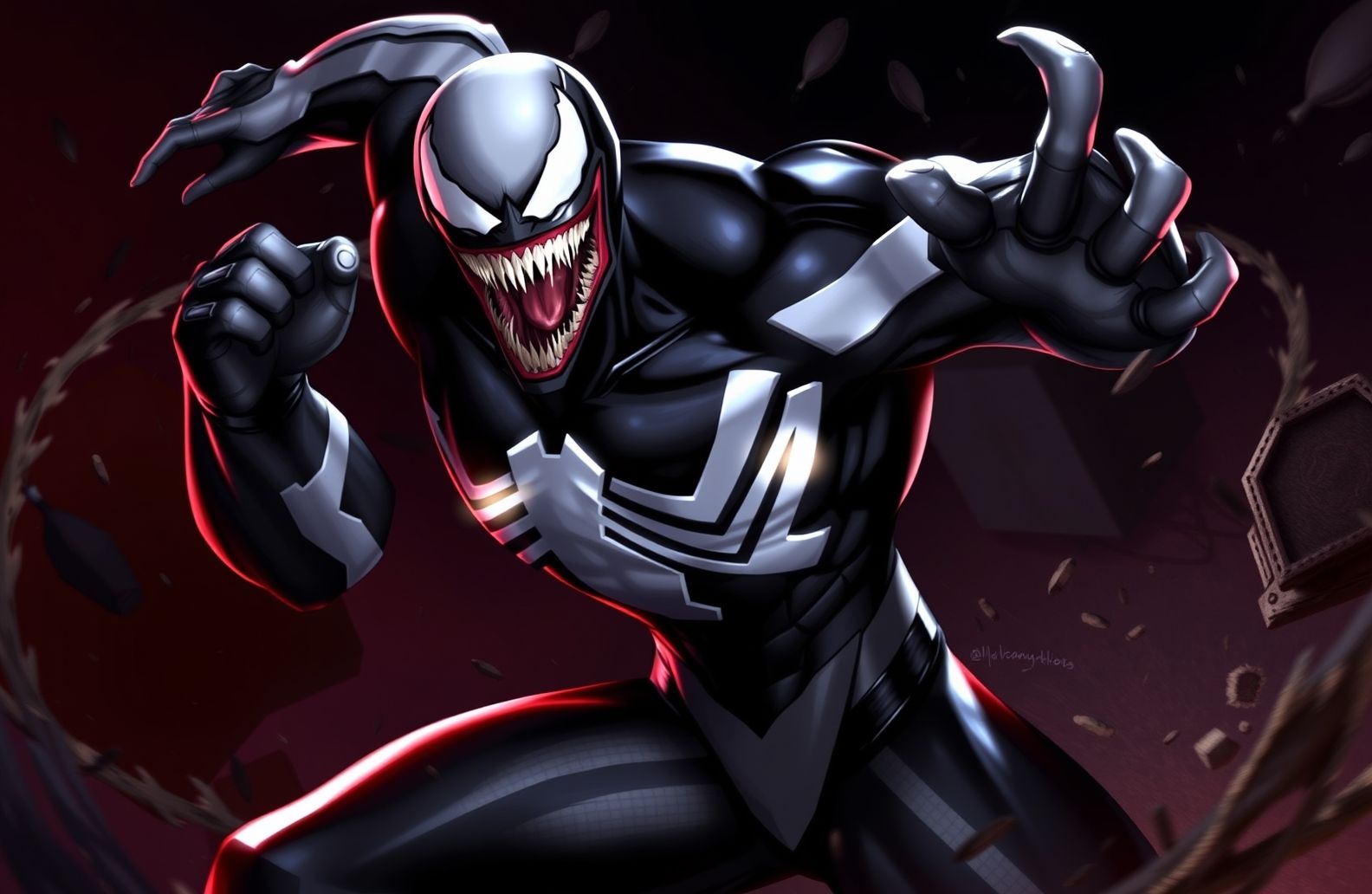 Anti Venom Wallpaper