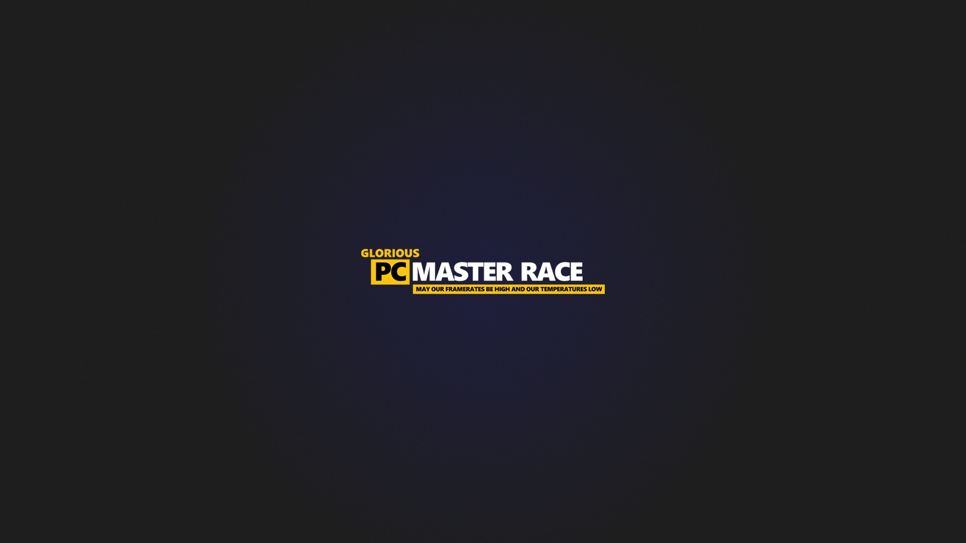 Pc Master Race Full HD Bakgrund And