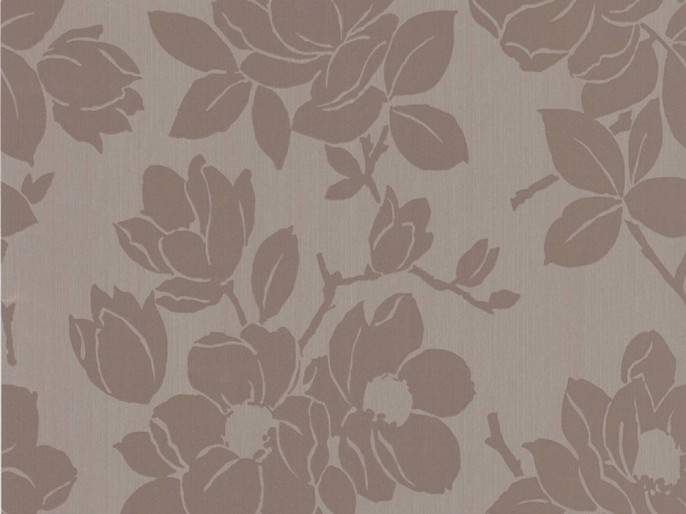 Free Delivery on Kelly Hoppen Rose Taupe Gold Floral Wallpaper
