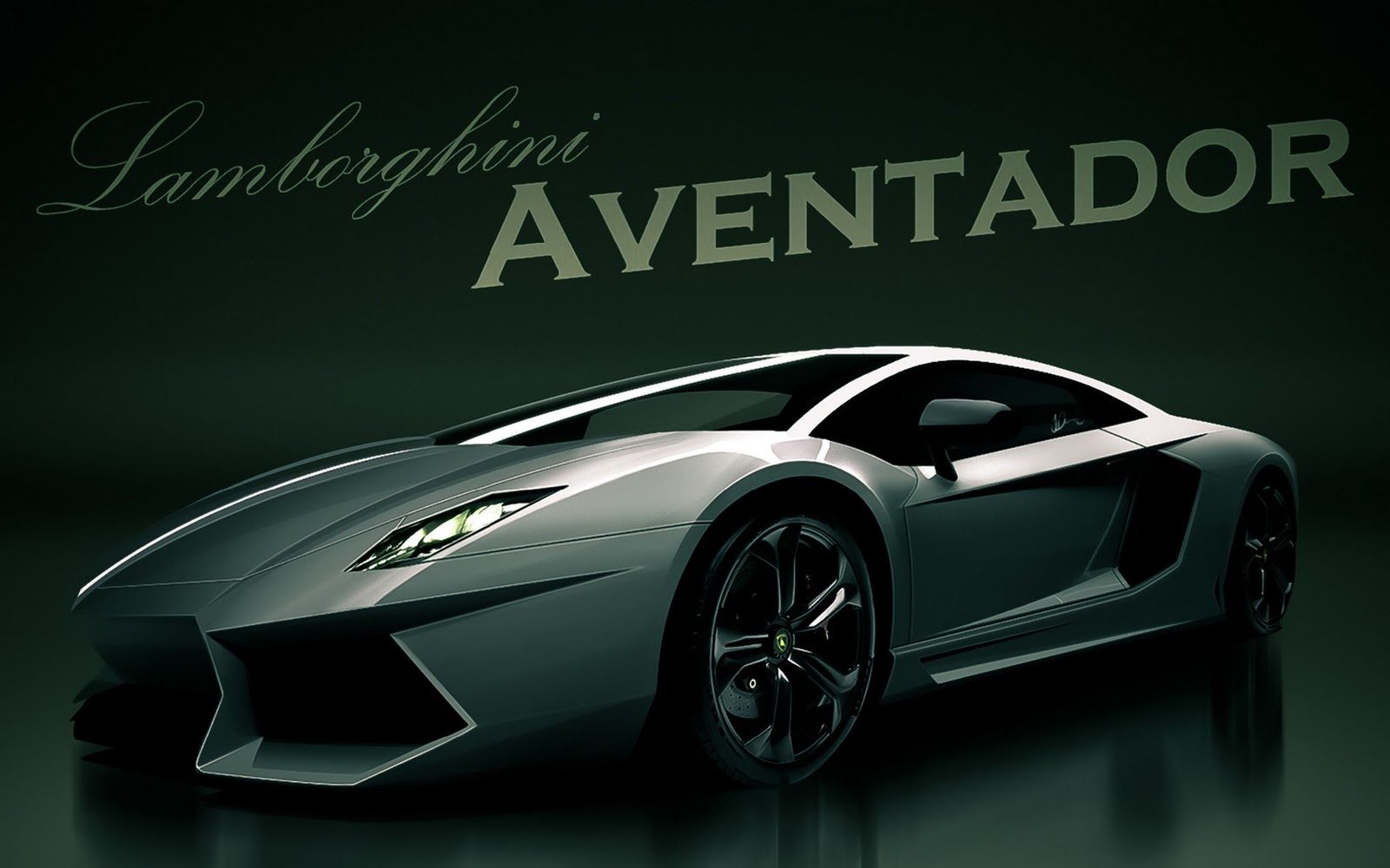 HD Wallpapers Widescreen 1080P 3D Lamborghini Aventador 1600x1000
