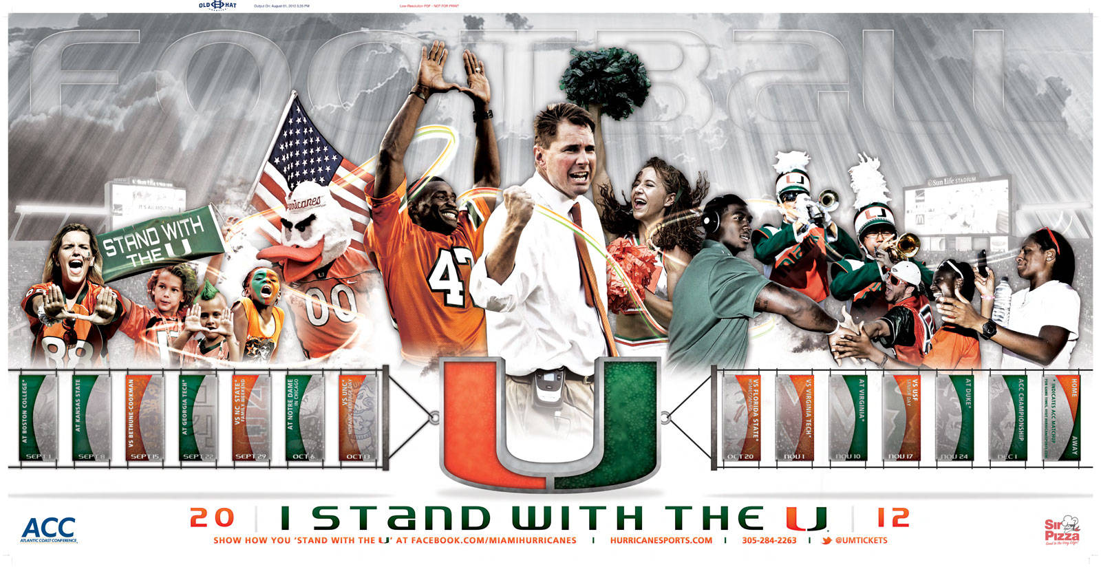 University Of Miami Football Wallpaper