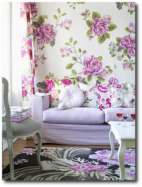 Kids Room Designs Floral Wallpaper Kelly Wearstler Lilac Bedrooms