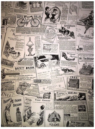 Vintage Newspaper Print Wallpaper For The Home