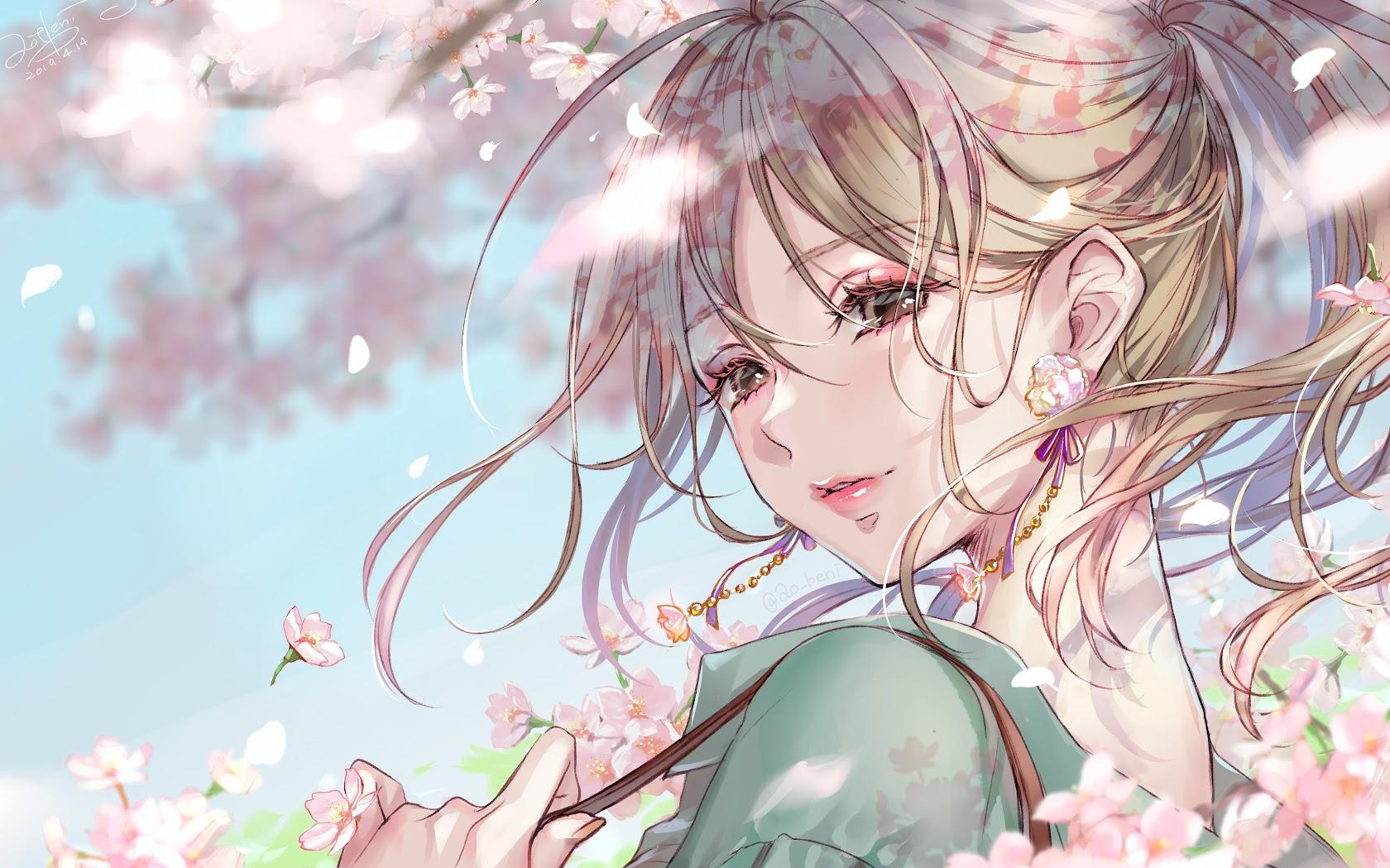 Beautiful Anime Girl 4k Wallpaper