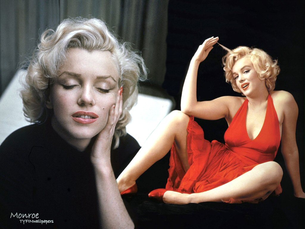 Wallpaper Photo Art Marilyn Monroe Desktop