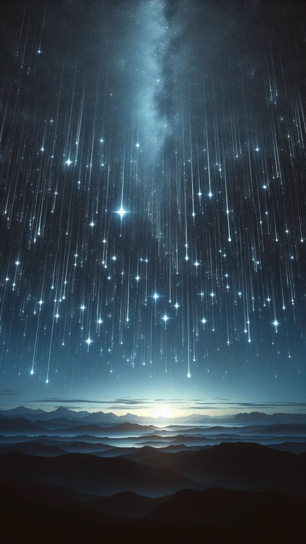 Starry Night Sky Wallpaper